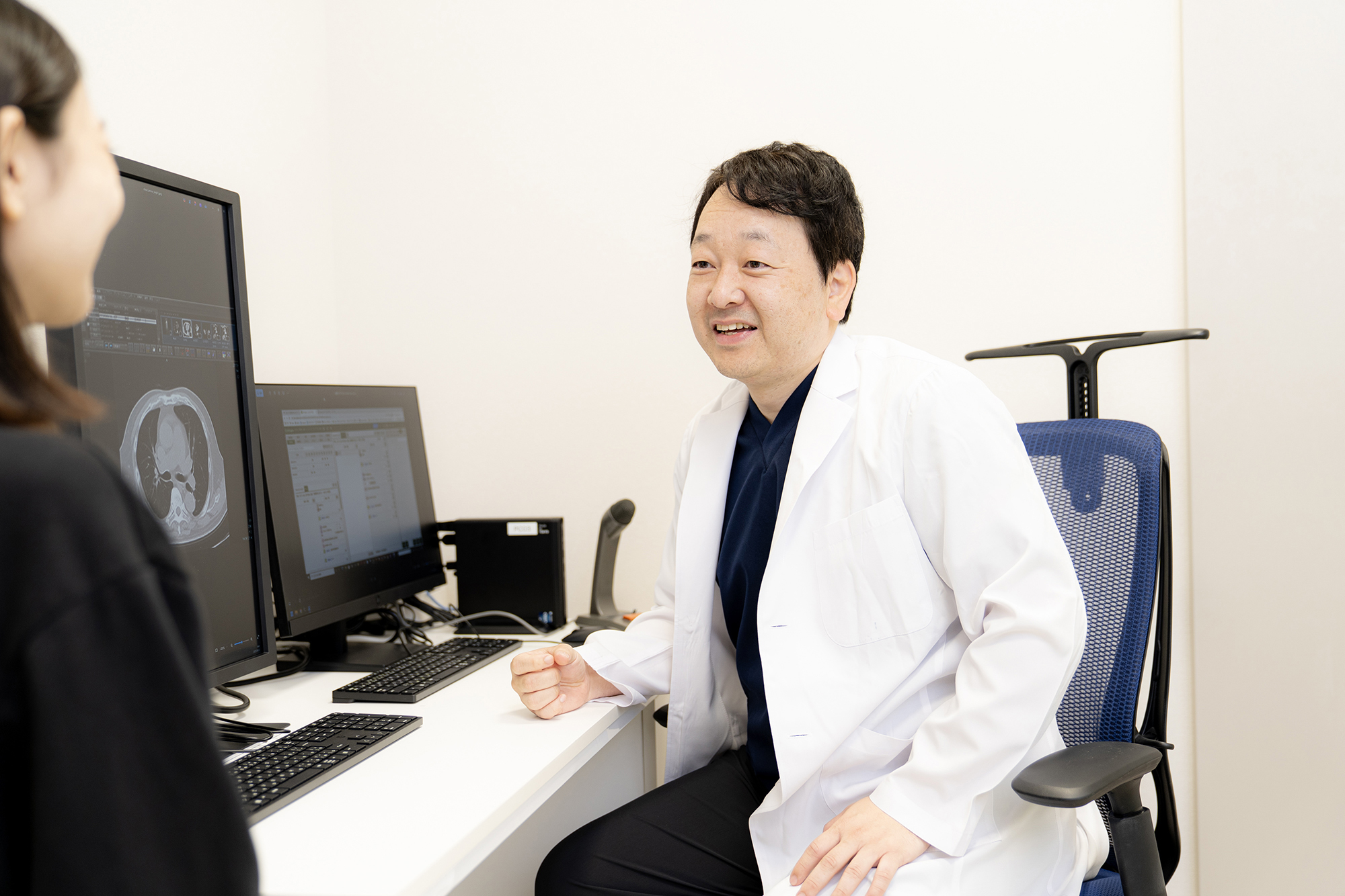 鎮静剤併用内視鏡検査により検査時の苦痛を最大限減らす体制