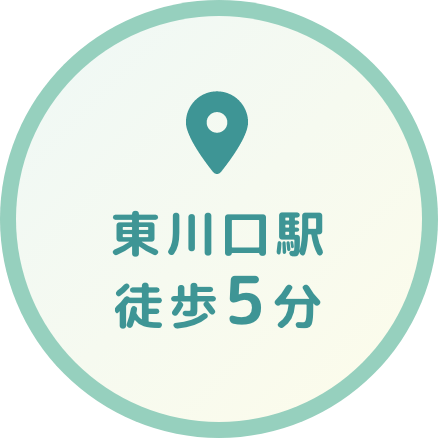 東川口駅 徒歩5分